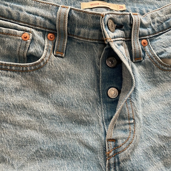 Levi Wedgie Straight size W26 L28 - Picture 4 of 5